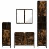 4 Piece Smoked Oak Bathroom Furniture Set | Stylish & Durable