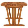 Garden Table 200x100 cm - Solid Eucalyptus for Alfresco Dining