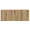 3 Piece TV Cabinet Set - Artisan Oak Wall-Mounted Storage