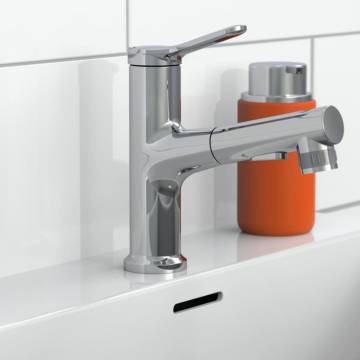 EISL VARIABILE Basin Mixer with Pull-out Spray - Chrome