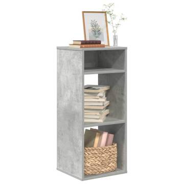 Book Cabinet Concrete Grey 34x31x80 cm - Stylish & Durable