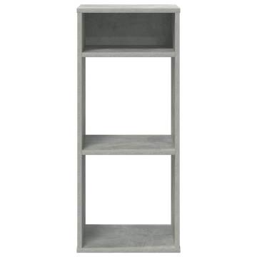 Book Cabinet Concrete Grey 34x31x80 cm - Stylish & Durable