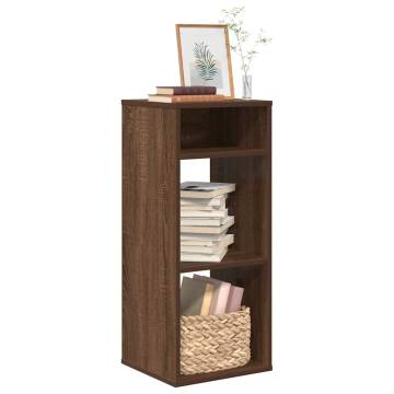 Stylish Brown Oak Book Cabinet - 34x31x80 cm | HipoMarket