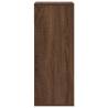 Stylish Brown Oak Book Cabinet - 34x31x80 cm | HipoMarket