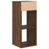 Stylish Brown Oak Book Cabinet - 34x31x80 cm | HipoMarket