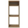 Book Cabinet Artisan Oak | Stylish 34x31x80 cm Storage Solution