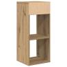 Book Cabinet Artisan Oak | Stylish 34x31x80 cm Storage Solution