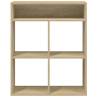 Book Cabinet Sonoma Oak - Stylish Storage Solution