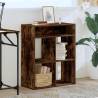 Stylish Book Cabinet in Smoked Oak | 66x31x80 cm