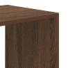 Brown Oak Book Cabinet - Stylish Storage 66x31x112 cm