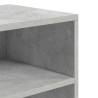 Book Cabinet Concrete Grey - Stylish 60x30x71.5 cm Storage