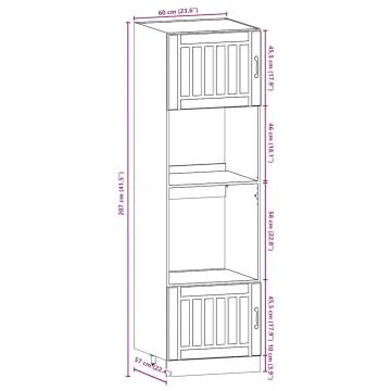 Kalmar 7 Piece Kitchen Cabinet Set - Sonoma Oak Design