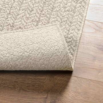 ZIZUR Cream Rug 80x200 cm - Jute Look for Indoor & Outdoor