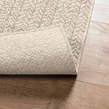 ZIZUR Cream Rug 100x200 cm - Indoor & Outdoor Durable Decor