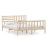 Solid Wood Bed Frame 160x200 cm - Timeless Design