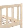 Solid Wood Bed Frame 160x200 cm - Timeless Design