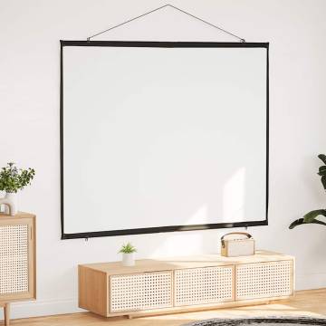 84 Inch Wall-Hanging Projection Screen - Perfect for Any Occasion