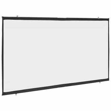 84 Inch Wall-Hanging Projection Screen 16:9 - Hipomarket