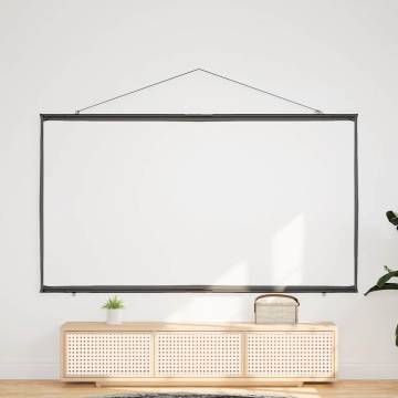 84 Inch Wall-Hanging Projection Screen 16:9 - Hipomarket