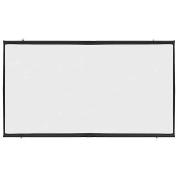 84 Inch Wall-Hanging Projection Screen 16:9 - Hipomarket