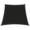 Sunshade Sail Oxford Fabric Trapezium 3/5x4 m Black Colour black Size 3/5 x 4 m 