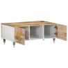 Solid Mango Wood Coffee Table - 100x54x40 cm | HipoMarket