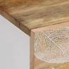 Solid Mango Wood Coffee Table - 100x54x40 cm | HipoMarket