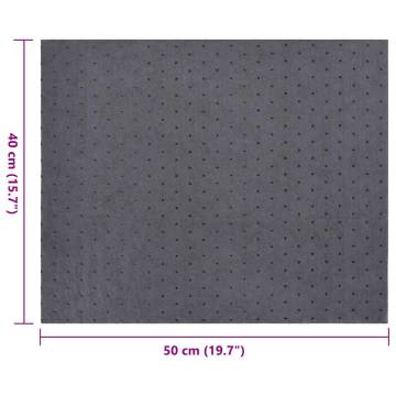 Oil Absorbent Pads - 25 pcs Grey 40x50 cm | HipoMarket