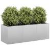  Planter 120x40x40 cm Galvanised Steel Colour galvanized steel/grey Size 120 x 40 x 40 cm Quantity in Package 1 