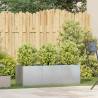 Planter 120x40x40 cm Galvanised Steel - Durable & Stylish