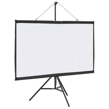 Projection Screen 50 Inch with Tripod - Portable & Durable