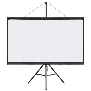 Projection Screen 50 Inch with Tripod - Portable & Durable