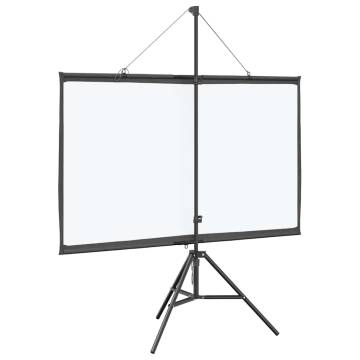 Projection Screen 50 Inch with Tripod - Portable & Durable