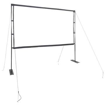 108 Inch Projection Screen with Stands - Perfect for Any Event