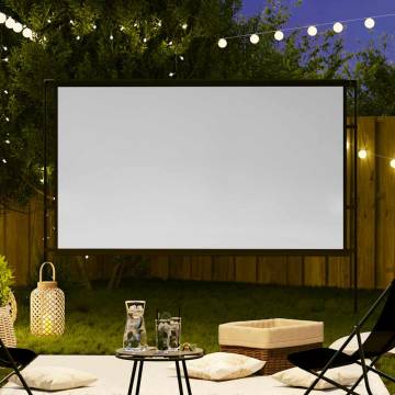 108 Inch Projection Screen with Stands - Perfect for Any Event