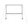 108 Inch Projection Screen with Stands - Perfect for Any Event