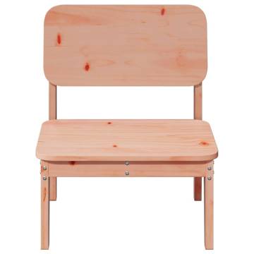 Garden Chairs Set - 2 pcs Solid Wood Douglas | HipoMarket