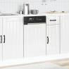 High Gloss White Dishwasher Panel - Lucca | HipoMarket