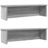 Stackable Kitchen Racks (2 pcs) - Grey Sonoma - 60x15x16 cm