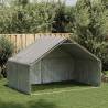 Outdoor Dog Kennel with Cover 3x2x1.9m - Galvanised Steel