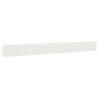 Lawn Edgings 10 pcs White 10x103 cm Cold-rolled Steel