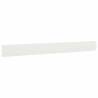 Lawn Edgings 10 pcs White 10x103 cm Cold-rolled Steel