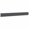 50 pcs Anthracite Lawn Edgings - Cold-Rolled Steel, 10x103 cm