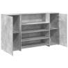 Concrete Grey Reception Desk - Stylish & Functional | HipoMarket