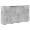 Concrete Grey Reception Desk - Stylish & Functional | HipoMarket