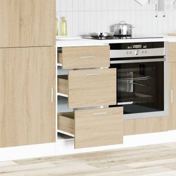 Sonoma Oak Bottom Cabinet - 40x46x81.5 cm | Durable & Stylish