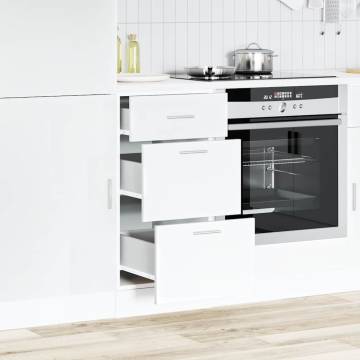 Bottom Cabinet White 40x46x81.5 cm - Durable & Space-Saving