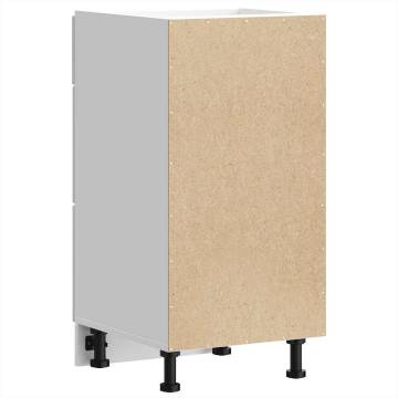 Bottom Cabinet White 40x46x81.5 cm - Durable & Space-Saving