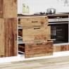 Kalmar Old Wood Kitchen Base Cabinet - Durable & Stylish