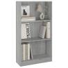 Book Cabinet Grey Sonoma - Stylish Storage Solution